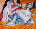 Les deux amies 1965 cubisme Pablo Picasso